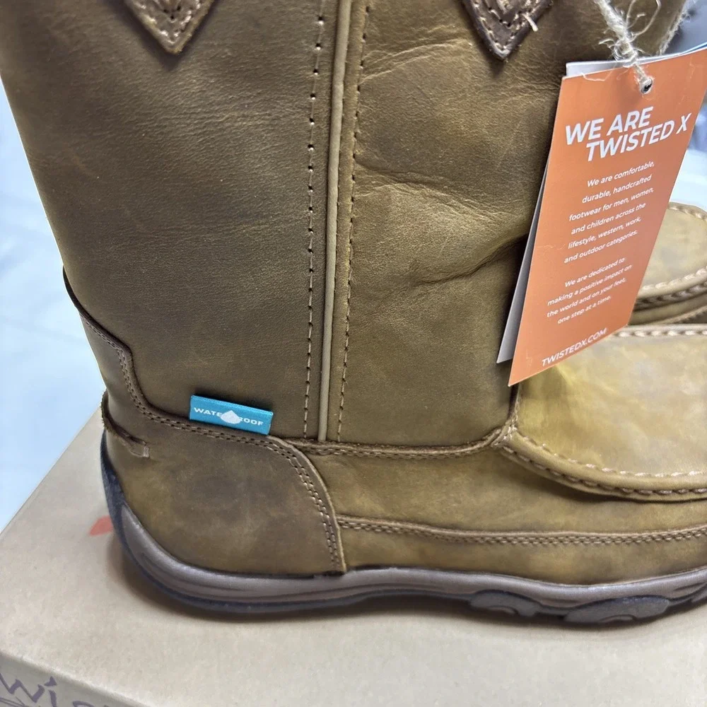 Twisted X Men's Hiker Waterproof Composite Toe Work Boots MHKBCW1 Size 9 M